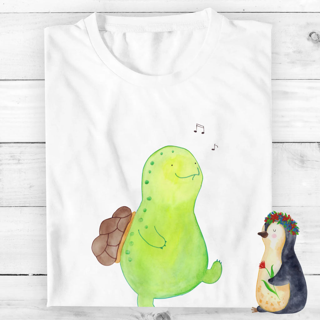 Personalisiertes T-Shirt Schildkröte Pfeifen T-Shirt Personalisiert, T-Shirt mit Namen, T-Shirt mit Aufruck, Männer, Frauen, Wunschtext, Bedrucken, Schildkröte, Schildi, Schildkröten, fröhlich, Glück, Motivation, Lebensfreude, Depression, Trennung, Neuanfang