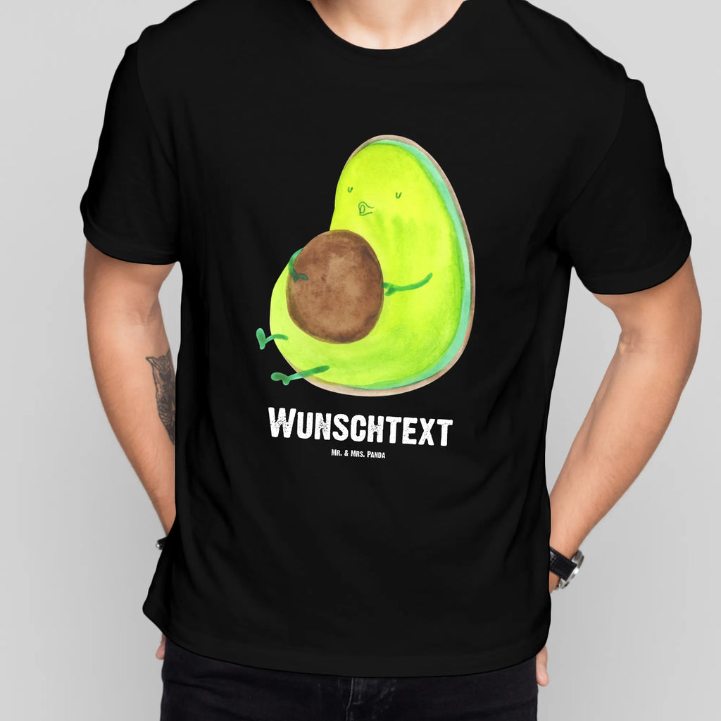 Personalisiertes T-Shirt Avocado pfeift T-Shirt Personalisiert, T-Shirt mit Namen, T-Shirt mit Aufruck, Männer, Frauen, Wunschtext, Bedrucken, Avocado, Veggie, Vegan, Gesund, Diät, Abnehmen, Ernährung, dick sein