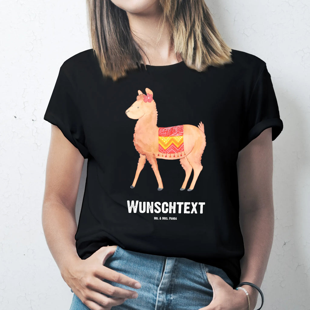 Personalisiertes T-Shirt Alpaka stolz T-Shirt Personalisiert, T-Shirt mit Namen, T-Shirt mit Aufruck, Männer, Frauen, Wunschtext, Bedrucken, Alpaka, Lama