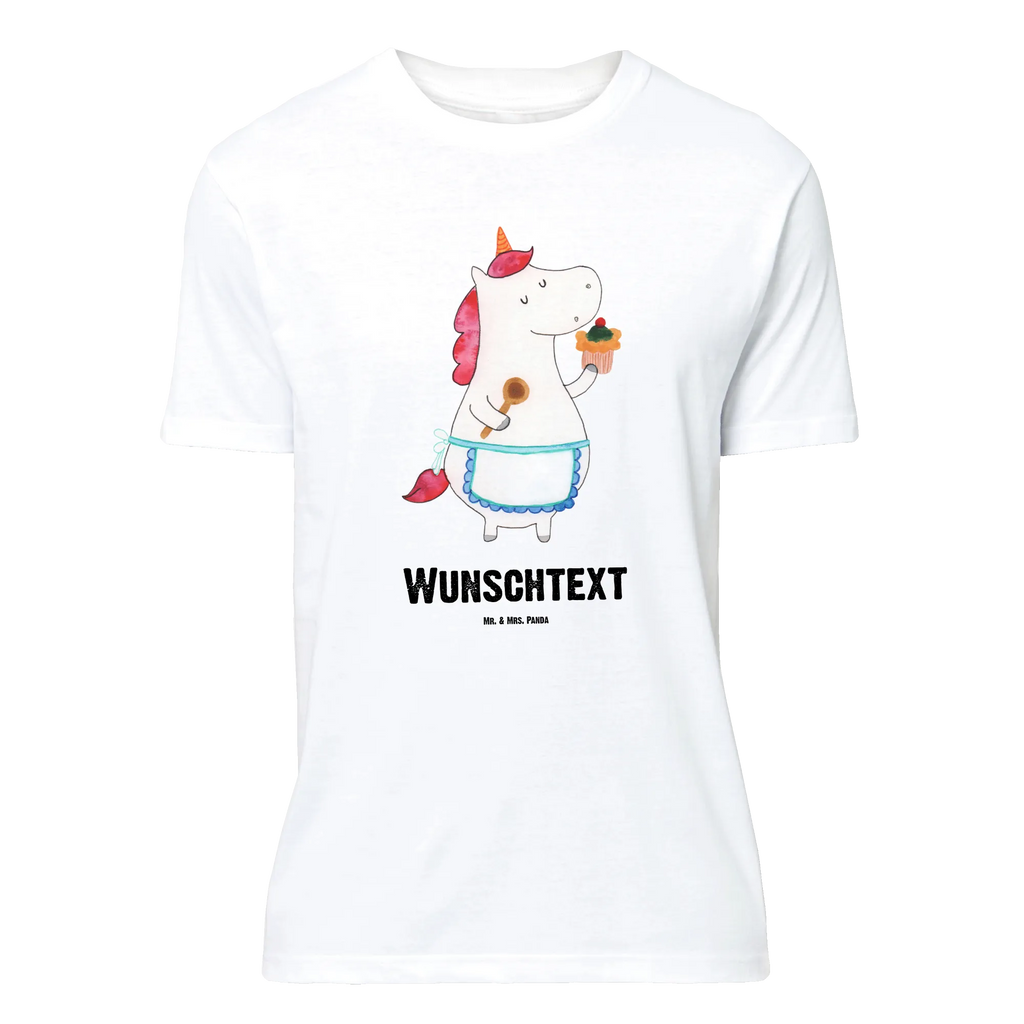 Personalisiertes T-Shirt Einhorn Küchenfee T-Shirt Personalisiert, T-Shirt mit Namen, T-Shirt mit Aufruck, Männer, Frauen, Wunschtext, Bedrucken, Einhorn, Einhörner, Einhorn Deko, Pegasus, Unicorn, backen, Muffin, Motivation, Träumer, träumen, Bäckerin, Hobbykoch, Koch, Torte, Kuchen