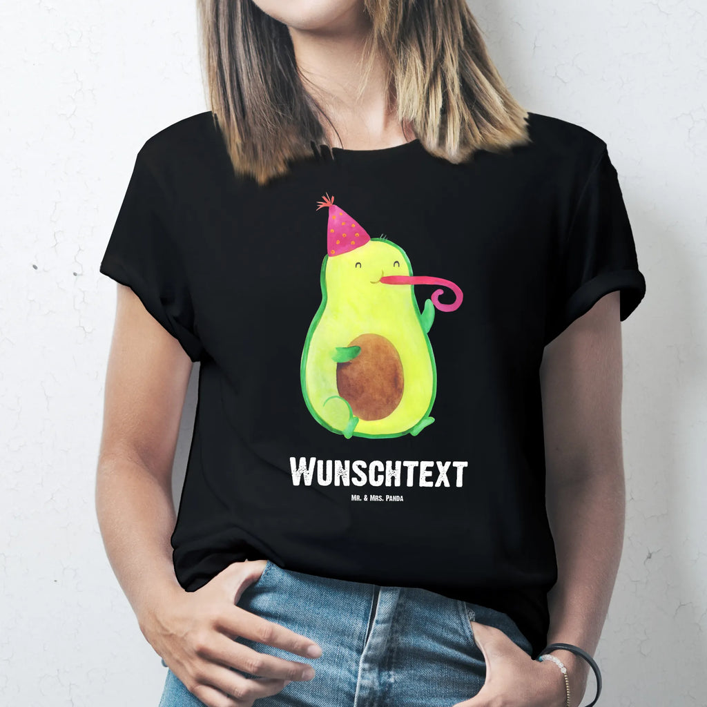 Personalisiertes T-Shirt Avocado Birthday T-Shirt Personalisiert, T-Shirt mit Namen, T-Shirt mit Aufruck, Männer, Frauen, Wunschtext, Bedrucken, Avocado, Veggie, Vegan, Gesund