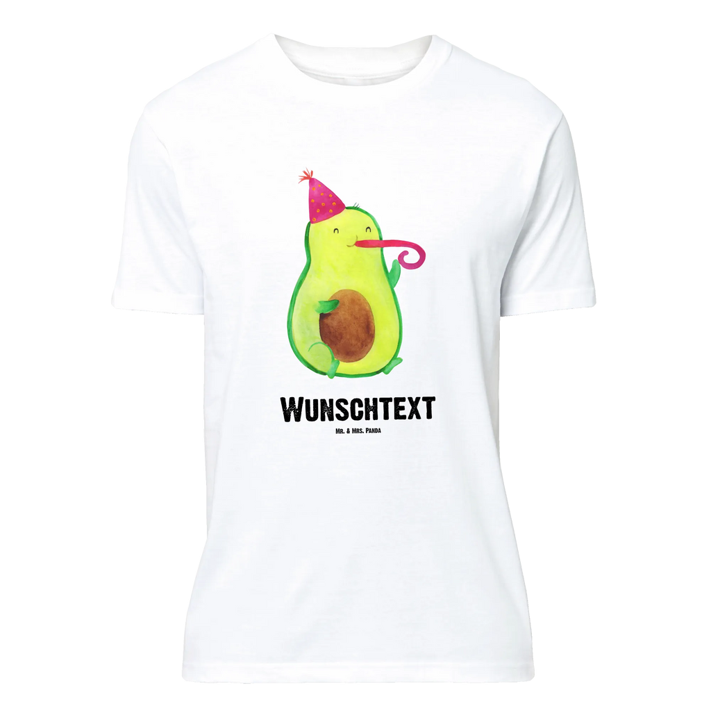 Personalisiertes T-Shirt Avocado Party Time T-Shirt Personalisiert, T-Shirt mit Namen, T-Shirt mit Aufruck, Männer, Frauen, Wunschtext, Bedrucken, Avocado, Veggie, Vegan, Gesund