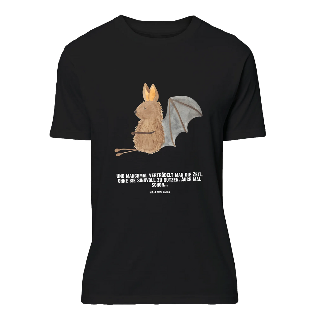 Personalisiertes T-Shirt Fledermaus sitzend T-Shirt Personalisiert, T-Shirt mit Namen, T-Shirt mit Aufruck, Männer, Frauen, Wunschtext, Bedrucken, Tiermotive, Gute Laune, lustige Sprüche, Tiere, Fledermaus, Fledermäuse, Motivation, entspannen