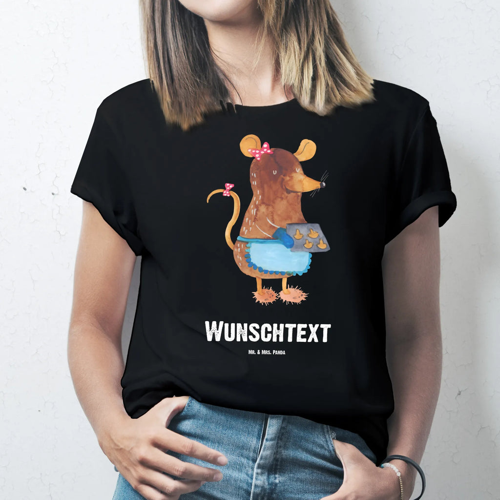 Personalisiertes T-Shirt Maus Kekse T-Shirt Personalisiert, T-Shirt mit Namen, T-Shirt mit Aufruck, Männer, Frauen, Wunschtext, Bedrucken, Winter, Weihnachten, Weihnachtsdeko, Nikolaus, Advent, Heiligabend, Wintermotiv, Maus, Kekse, backen, Weihnachtskekse, Plätzchen, Weihnachtsbäckerei, Chaosqueen