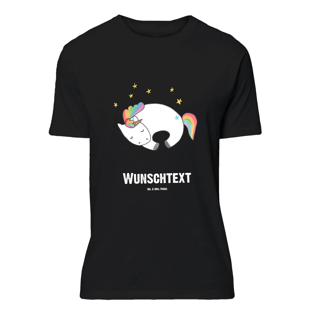 Personalisiertes T-Shirt Einhorn Nacht T-Shirt Personalisiert, T-Shirt mit Namen, T-Shirt mit Aufruck, Männer, Frauen, Wunschtext, Bedrucken, Einhorn, Einhörner, Einhorn Deko, Pegasus, Unicorn, Träume, Traum, unicorn, Realität, Menschen, Geschenk, Ruhe, Freundin