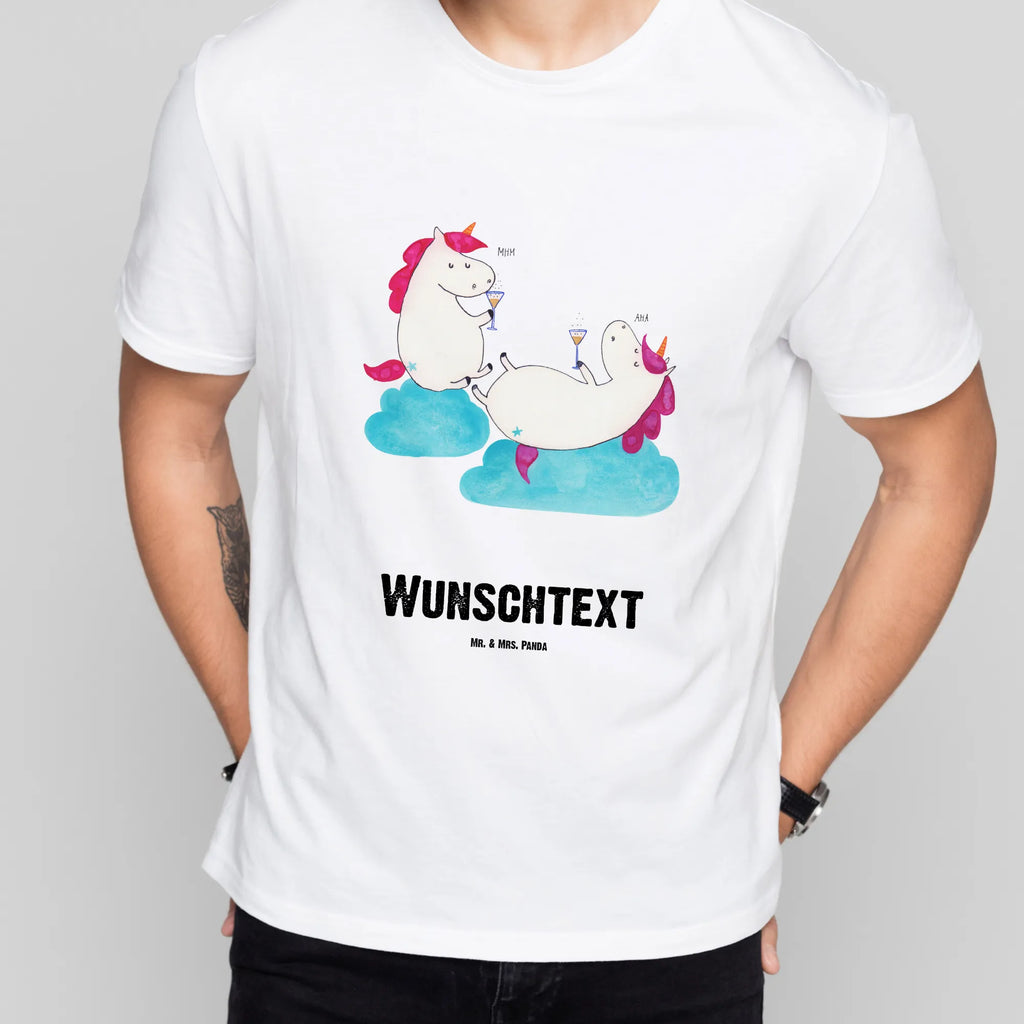 Personalisiertes T-Shirt Einhörner Sekt T-Shirt Personalisiert, T-Shirt mit Namen, T-Shirt mit Aufruck, Männer, Frauen, Wunschtext, Bedrucken, Einhorn, Einhörner, Einhorn Deko, Pegasus, Unicorn, Freundinnen, Freundin, BFF, Sekt, Mädelsabend, Spaß, Party, Korken, Anstoßen, Beste