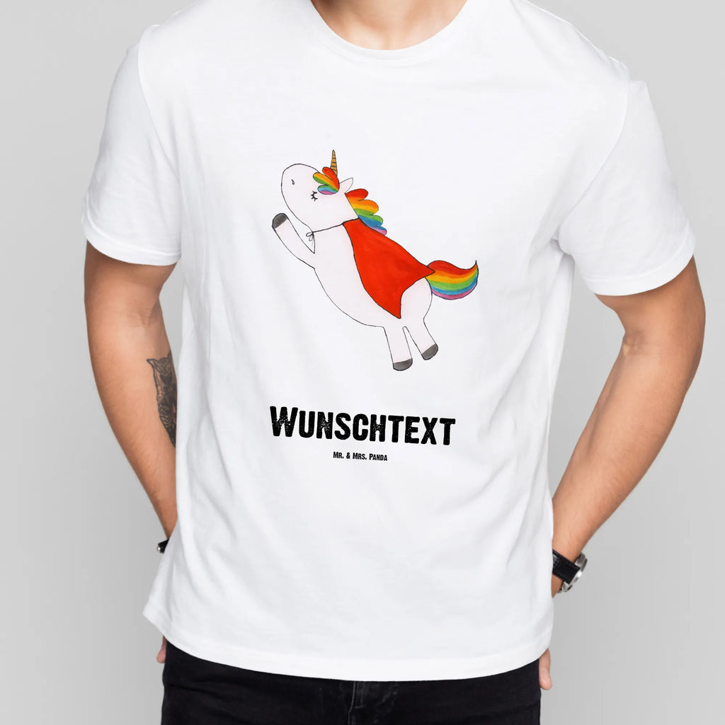 Personalisiertes T-Shirt Einhorn Super T-Shirt Personalisiert, T-Shirt mit Namen, T-Shirt mit Aufruck, Männer, Frauen, Wunschtext, Bedrucken, Einhorn, Einhörner, Einhorn Deko, Pegasus, Unicorn, Traummann, Superheld, Held, Freundin, Geschenk, Girl, Mädchen