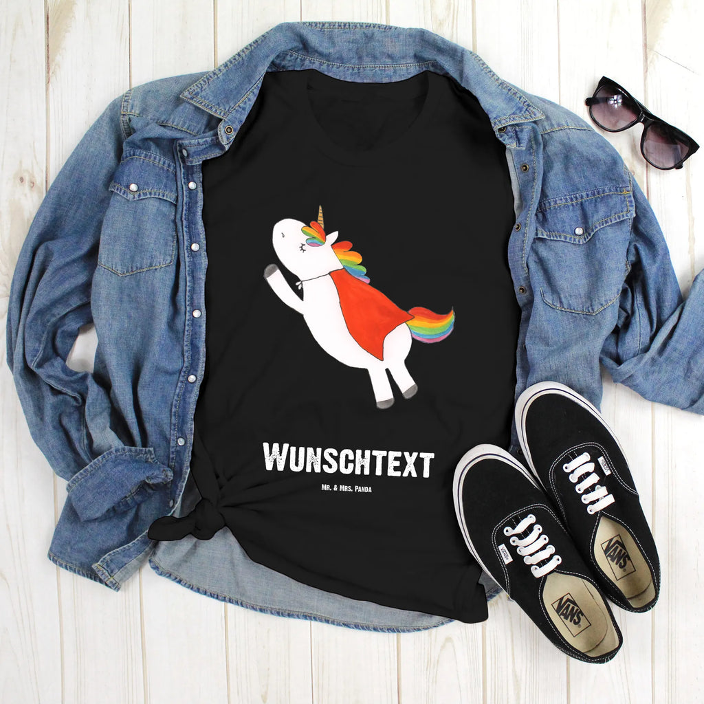 Personalisiertes T-Shirt Einhorn Super T-Shirt Personalisiert, T-Shirt mit Namen, T-Shirt mit Aufruck, Männer, Frauen, Wunschtext, Bedrucken, Einhorn, Einhörner, Einhorn Deko, Unicorn, Traummann, Superheld, Held, Freundin, Geschenk, Girl, Mädchen