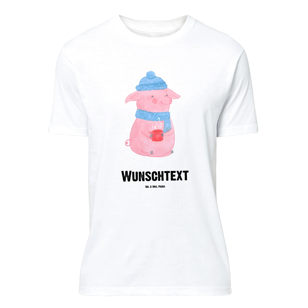 Personalisiertes T-Shirt Schweinchen Glühwein T-Shirt Personalisiert, T-Shirt mit Namen, T-Shirt mit Aufruck, Männer, Frauen, Wunschtext, Bedrucken, Winter, Weihnachten, Weihnachtsdeko, Nikolaus, Advent, Heiligabend, Wintermotiv, Glühwein, Betrunken, Weihnachtsmarkt, Spruch