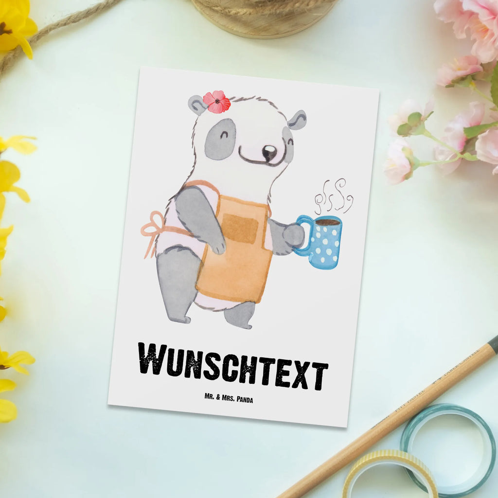 Personalisierte Postkarte Barista mit Herz Postkarte mit Namen, Postkarte bedrucken, Postkarte mit Wunschtext, Postkarte personalisierbar, Geschenkkarte mit Namen, Grußkarte mit Namen, Karte mit Namen, Einladung mit Namen, Ansichtskarte mit Namen, Geschenkkarte mit Wunschtext, Grußkarte mit Wunschtext, Karte mit Wunschtext, Einladung mit Wunschtext, Ansichtskarte mit Wunschtext, Beruf, Ausbildung, Jubiläum, Abschied, Rente, Kollege, Kollegin, Geschenk, Schenken, Arbeitskollege, Mitarbeiter, Firma, Danke, Dankeschön, Barista, Eröffnung Cafe, Kaffee