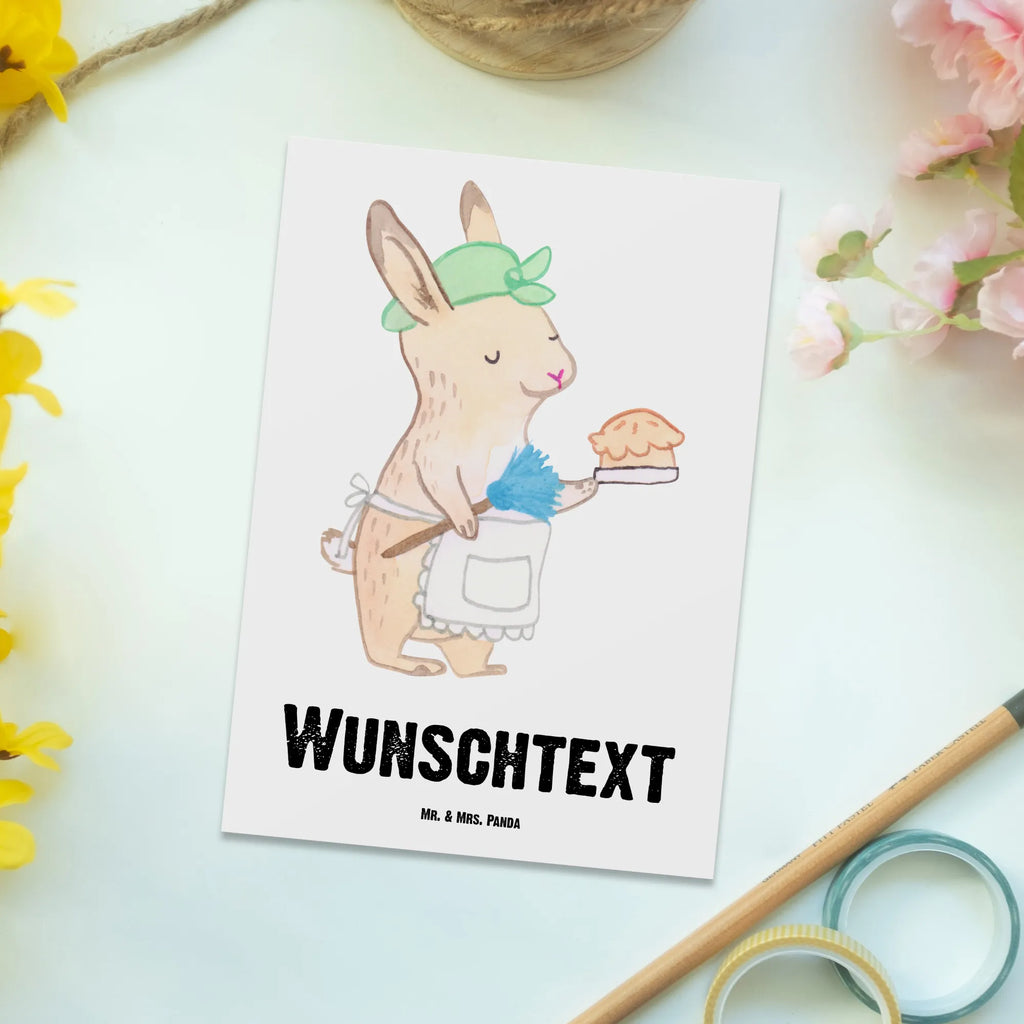 Personalisierte Postkarte Haushaltshilfe mit Herz Postkarte mit Namen, Postkarte bedrucken, Postkarte mit Wunschtext, Postkarte personalisierbar, Geschenkkarte mit Namen, Grußkarte mit Namen, Karte mit Namen, Einladung mit Namen, Ansichtskarte mit Namen, Geschenkkarte mit Wunschtext, Grußkarte mit Wunschtext, Karte mit Wunschtext, Einladung mit Wunschtext, Ansichtskarte mit Wunschtext, Beruf, Ausbildung, Jubiläum, Abschied, Rente, Kollege, Kollegin, Geschenk, Schenken, Arbeitskollege, Mitarbeiter, Firma, Danke, Dankeschön, Haushaltshilfe, Putzfrau, Reinigungskraft