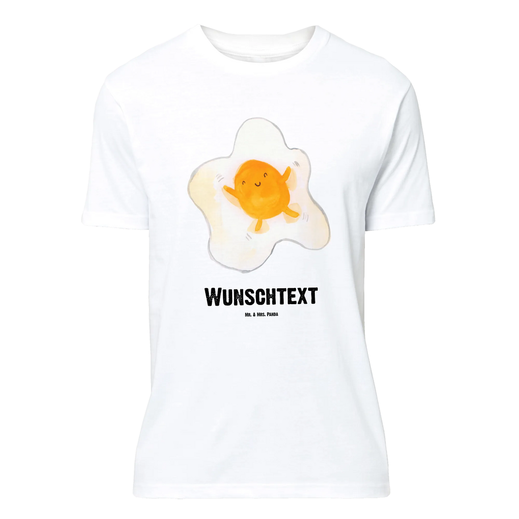 Personalisiertes T-Shirt Spiegelei T-Shirt Personalisiert, T-Shirt mit Namen, T-Shirt mit Aufruck, Männer, Frauen, Wunschtext, Bedrucken, Tiermotive, Gute Laune, lustige Sprüche, Tiere, Ei, Spiegelei, Schön, Tag, Glücklich, Liebe