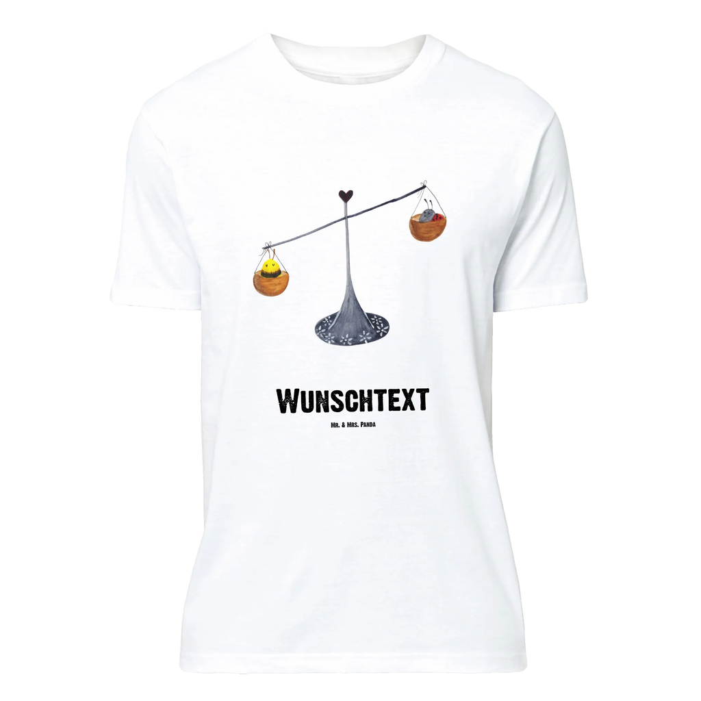 Personalisiertes T-Shirt Sternzeichen Waage T-Shirt Personalisiert, T-Shirt mit Namen, T-Shirt mit Aufruck, Männer, Frauen, Wunschtext, Bedrucken, Tierkreiszeichen, Sternzeichen, Horoskop, Astrologie, Aszendent, Waage, Waage Geschenk, Waage Sternzeichen, Geschenk Oktober, Geschenk September, Geburtstag Oktober, Geburtstag September, Gleichgewicht, Marienkäfer, Hummel, Biene