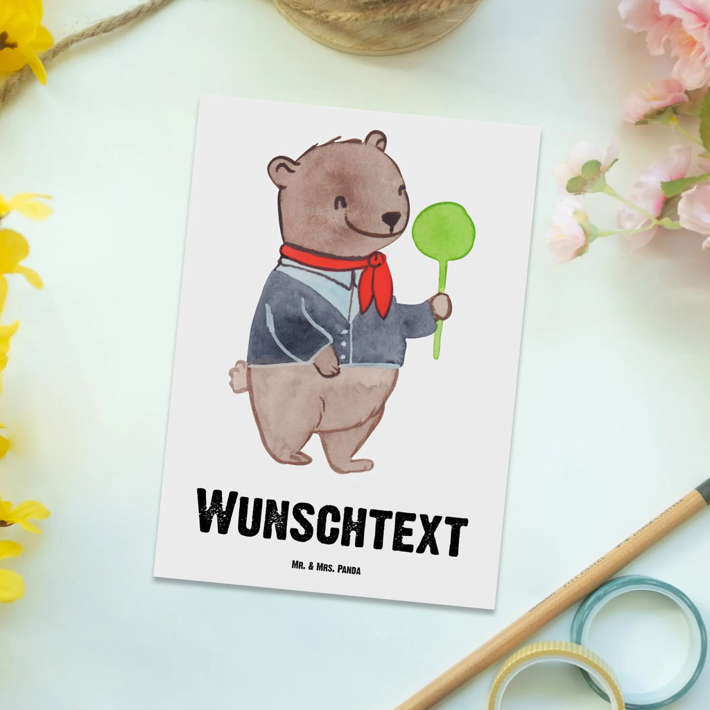 Personalisierte Postkarte Zugbegleiterin mit Herz Postkarte mit Namen, Postkarte bedrucken, Postkarte mit Wunschtext, Postkarte personalisierbar, Geschenkkarte mit Namen, Grußkarte mit Namen, Karte mit Namen, Einladung mit Namen, Ansichtskarte mit Namen, Geschenkkarte mit Wunschtext, Grußkarte mit Wunschtext, Karte mit Wunschtext, Einladung mit Wunschtext, Ansichtskarte mit Wunschtext, Beruf, Ausbildung, Jubiläum, Abschied, Rente, Kollege, Kollegin, Geschenk, Schenken, Arbeitskollege, Mitarbeiter, Firma, Danke, Dankeschön