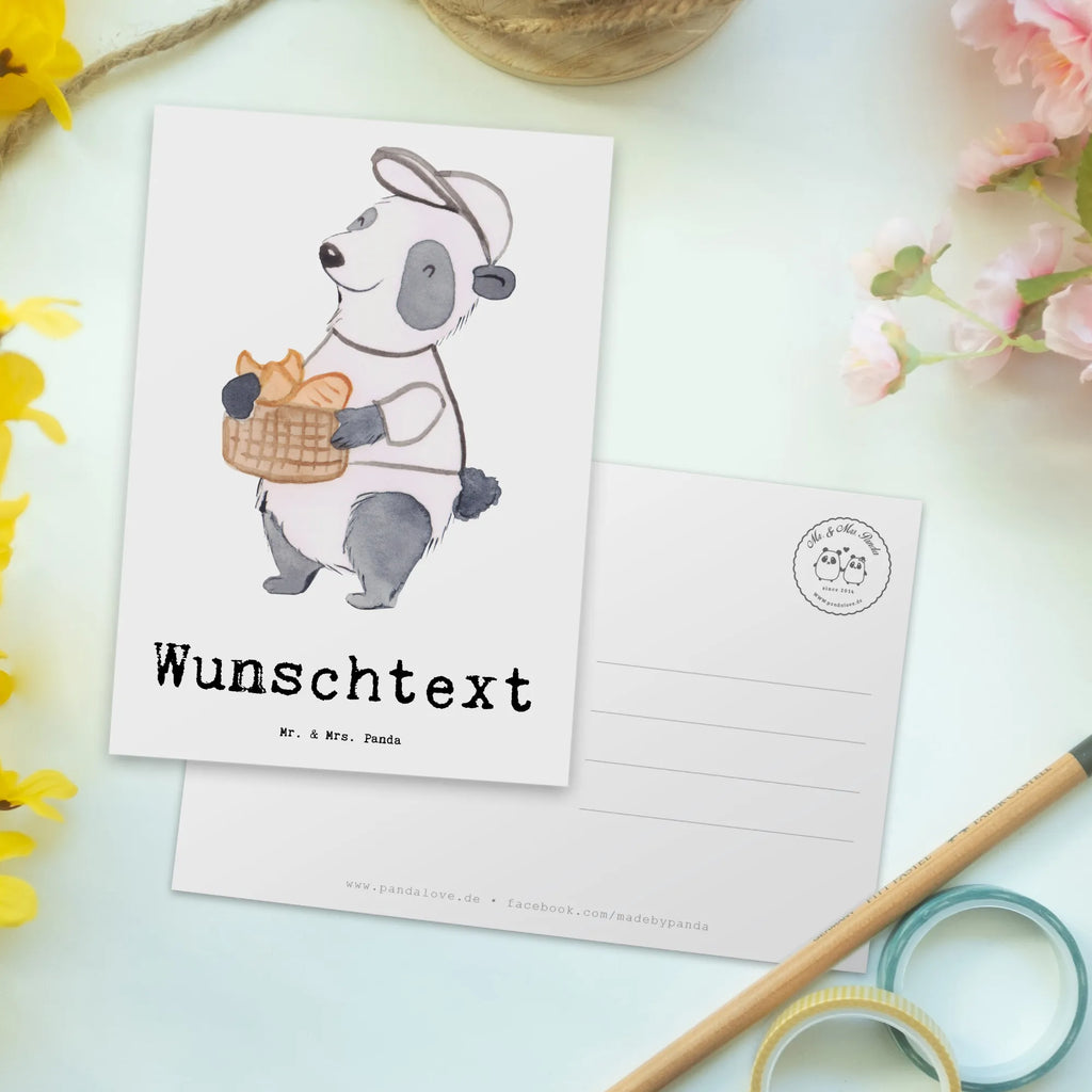 Personalisierte Postkarte Bäcker Herz Postkarte mit Namen, Postkarte bedrucken, Postkarte mit Wunschtext, Postkarte personalisierbar, Geschenkkarte mit Namen, Grußkarte mit Namen, Karte mit Namen, Einladung mit Namen, Ansichtskarte mit Namen, Geschenkkarte mit Wunschtext, Grußkarte mit Wunschtext, Karte mit Wunschtext, Einladung mit Wunschtext, Ansichtskarte mit Wunschtext, Beruf, Ausbildung, Jubiläum, Abschied, Rente, Kollege, Kollegin, Geschenk, Schenken, Arbeitskollege, Mitarbeiter, Firma, Danke, Dankeschön, Bäcker, Konditor, Brotbäcker, Bäckerei, Backstube, Bäckerladen, Brotmanufaktur