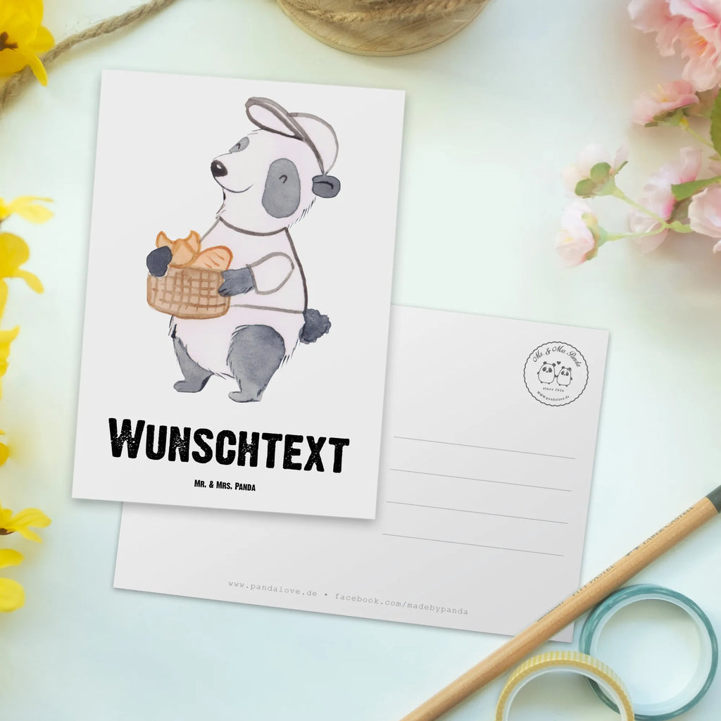 Personalisierte Postkarte Bäckereifachverkäufer mit Herz Postkarte mit Namen, Postkarte bedrucken, Postkarte mit Wunschtext, Postkarte personalisierbar, Geschenkkarte mit Namen, Grußkarte mit Namen, Karte mit Namen, Einladung mit Namen, Ansichtskarte mit Namen, Geschenkkarte mit Wunschtext, Grußkarte mit Wunschtext, Karte mit Wunschtext, Einladung mit Wunschtext, Ansichtskarte mit Wunschtext, Beruf, Ausbildung, Jubiläum, Abschied, Rente, Kollege, Kollegin, Geschenk, Schenken, Arbeitskollege, Mitarbeiter, Firma, Danke, Dankeschön, Bäckereifachverkäufer, Backwarenverkäufer, Bäckerei, Backstube, Bäckerladen, Brotmanufaktur