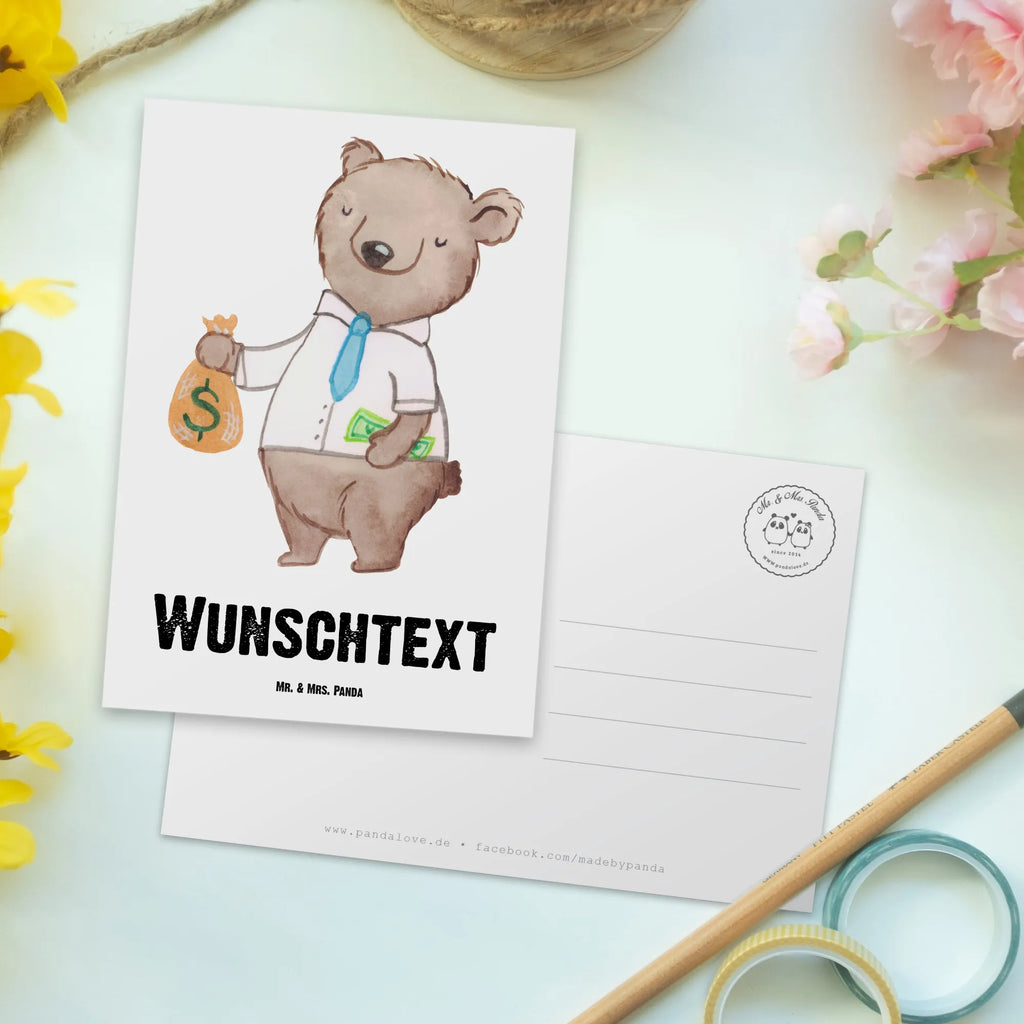 Personalisierte Postkarte Bänker Herz Postkarte mit Namen, Postkarte bedrucken, Postkarte mit Wunschtext, Postkarte personalisierbar, Geschenkkarte mit Namen, Grußkarte mit Namen, Karte mit Namen, Einladung mit Namen, Ansichtskarte mit Namen, Geschenkkarte mit Wunschtext, Grußkarte mit Wunschtext, Karte mit Wunschtext, Einladung mit Wunschtext, Ansichtskarte mit Wunschtext, Beruf, Ausbildung, Jubiläum, Abschied, Rente, Kollege, Kollegin, Geschenk, Schenken, Arbeitskollege, Mitarbeiter, Firma, Danke, Dankeschön, Bänker, Bankfachmann, Bankangestellter, Bankberater