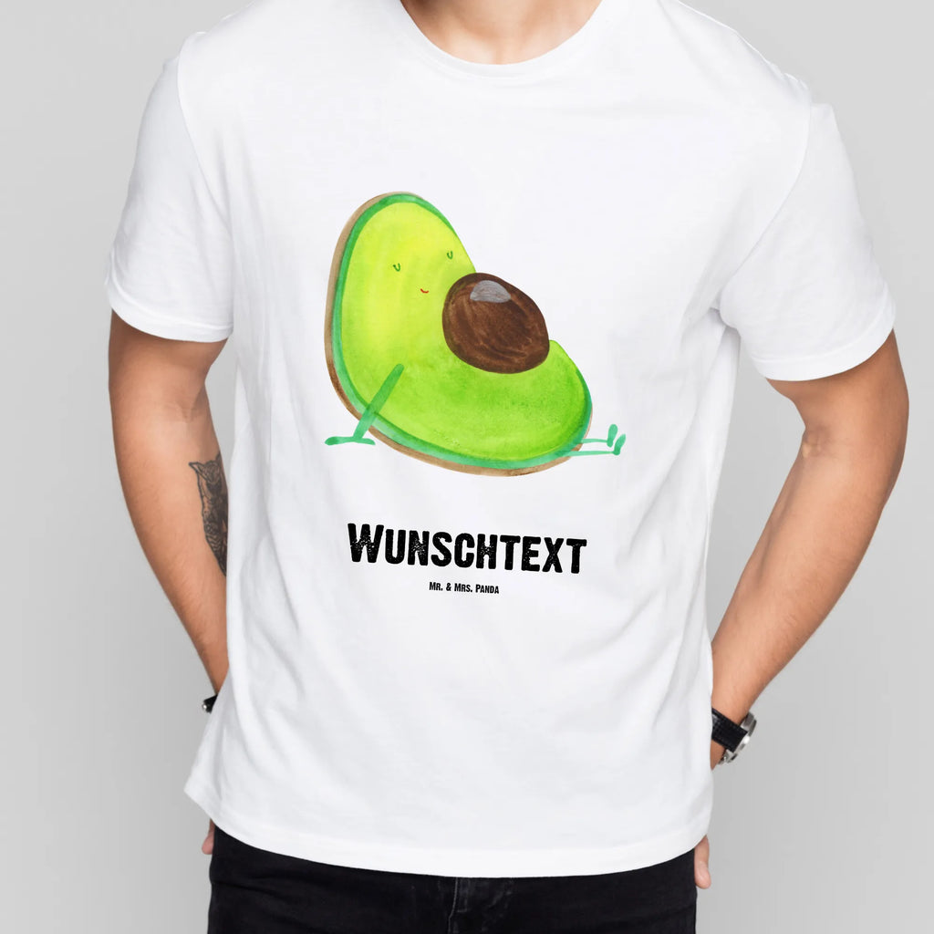 Personalisiertes T-Shirt Avocado schwanger T-Shirt Personalisiert, T-Shirt mit Namen, T-Shirt mit Aufruck, Männer, Frauen, Wunschtext, Bedrucken, Avocado, Veggie, Vegan, Gesund, schwanger, Schwangerschaft, Babyparty, Babyshower