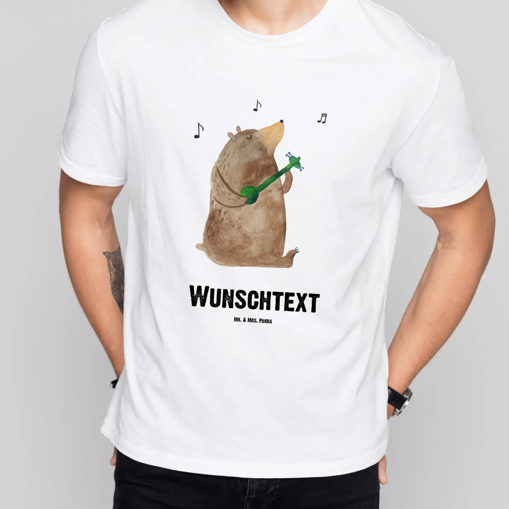 Personalisiertes T-Shirt Bär Lied T-Shirt Personalisiert, T-Shirt mit Namen, T-Shirt mit Aufruck, Männer, Frauen, Wunschtext, Bedrucken, Bär, Teddy, Teddybär, Bärchen, Bear, Liebeslied, Lied, Song, Valentinstag, Valentine, Geschenk, Partner, Liebe, Freundin, Frau, Herz, Spruch