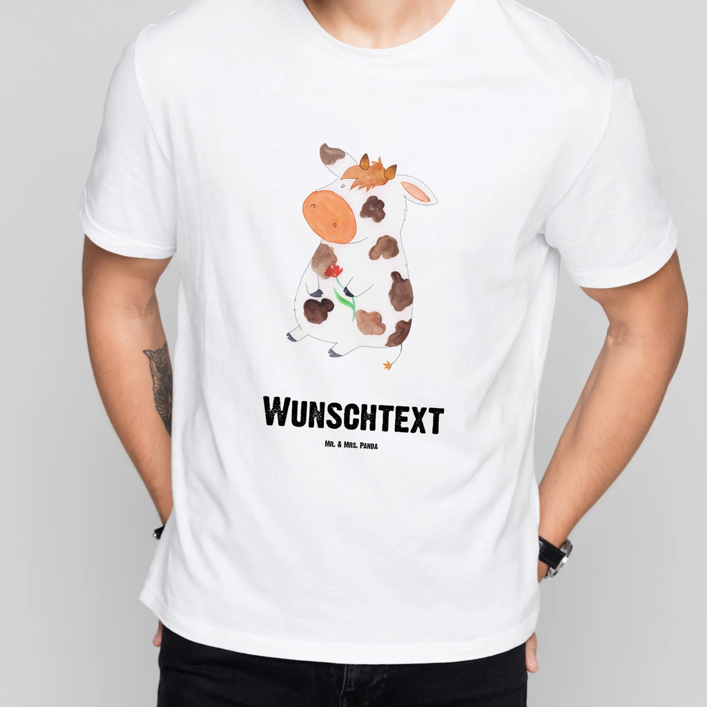 Personalisiertes T-Shirt Kuh T-Shirt Personalisiert, T-Shirt mit Namen, T-Shirt mit Aufruck, Männer, Frauen, Wunschtext, Bedrucken, Bauernhof, Hoftiere, Landwirt, Landwirtin, Kuh, Kühe, Träume, Flausen, Spruch, Magie, Motivtion, Hof, Milch, Milchkuh