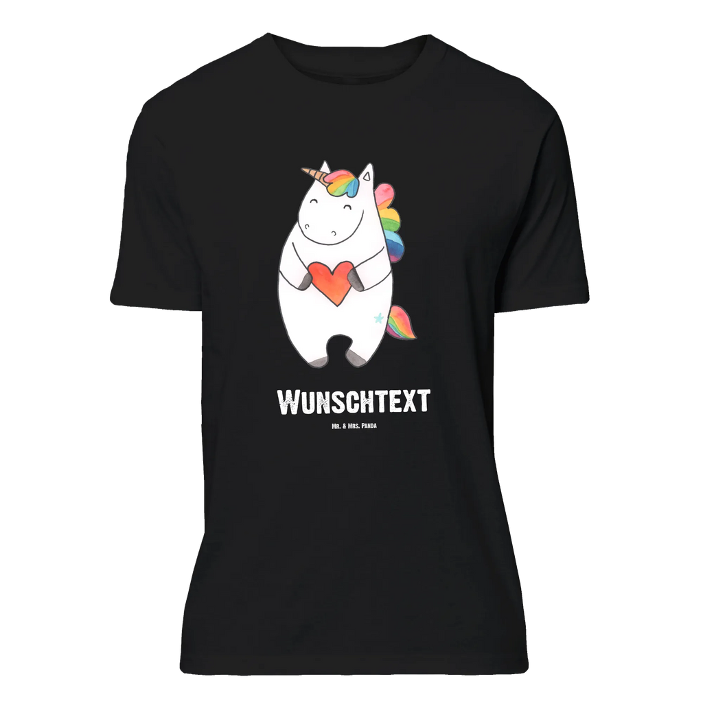 Personalisiertes T-Shirt Einhorn Herz T-Shirt Personalisiert, T-Shirt mit Namen, T-Shirt mit Aufruck, Männer, Frauen, Wunschtext, Bedrucken, Einhorn, Einhörner, Einhorn Deko, Unicorn, Herz, schlimm, böse, witzig, lustig, Freundin, anders, bunt