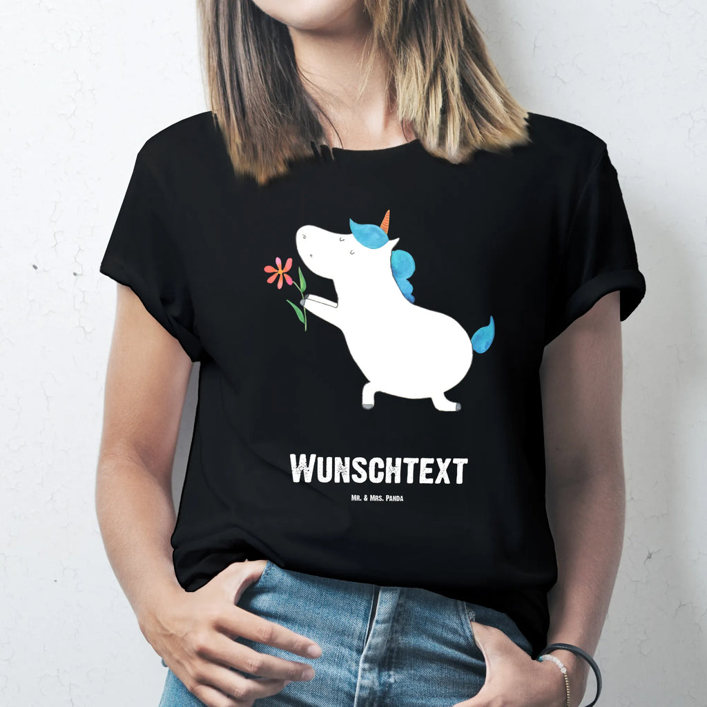 Personalisiertes T-Shirt Einhorn Blume T-Shirt Personalisiert, T-Shirt mit Namen, T-Shirt mit Aufruck, Männer, Frauen, Wunschtext, Bedrucken, Einhorn, Einhörner, Einhorn Deko, Unicorn, Liebe, Liebesbeweis, Antrag, Heiratsantrag, Verlobung, Ehepaar, Pärchen, Partner, Freund, Freundin, Ehe, heiraten