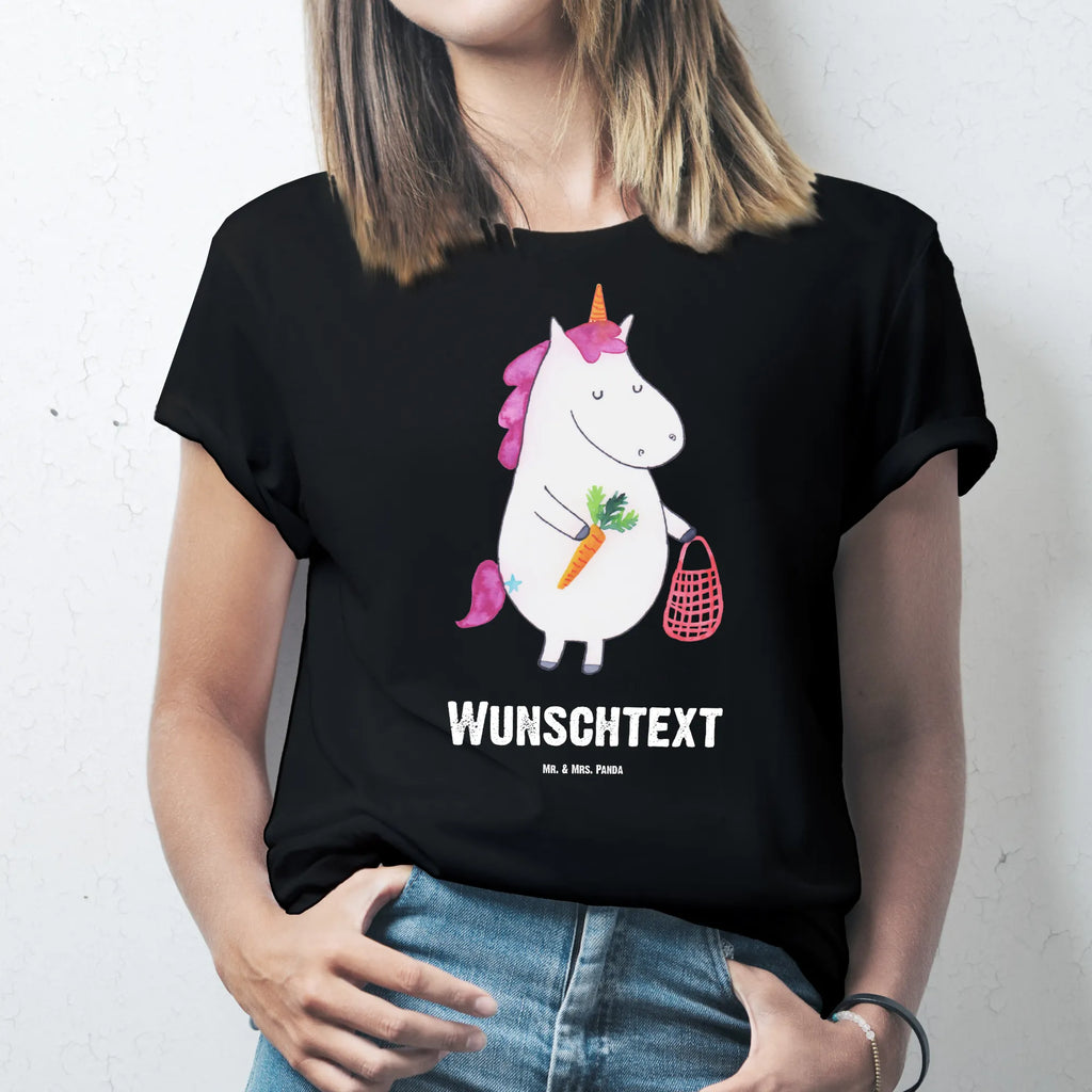 Personalisiertes T-Shirt Einhorn Vegan T-Shirt Personalisiert, T-Shirt mit Namen, T-Shirt mit Aufruck, Männer, Frauen, Wunschtext, Bedrucken, Einhorn, Einhörner, Einhorn Deko, Pegasus, Unicorn, vegan, Gesund leben, Vegetariar, Rohkost, Gesund essen, Veganismus, Veganer