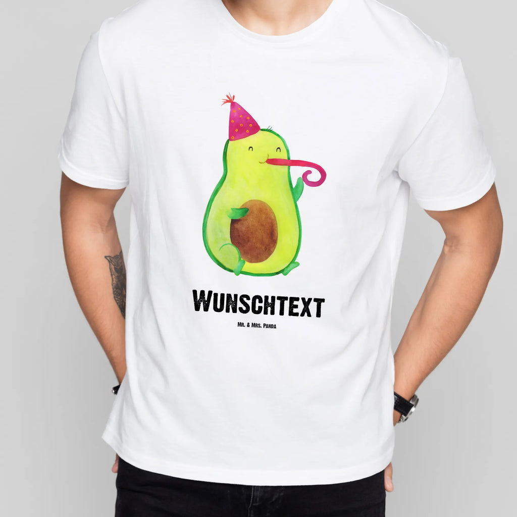 Personalisiertes T-Shirt Avocado Birthday T-Shirt Personalisiert, T-Shirt mit Namen, T-Shirt mit Aufruck, Männer, Frauen, Wunschtext, Bedrucken, Avocado, Veggie, Vegan, Gesund