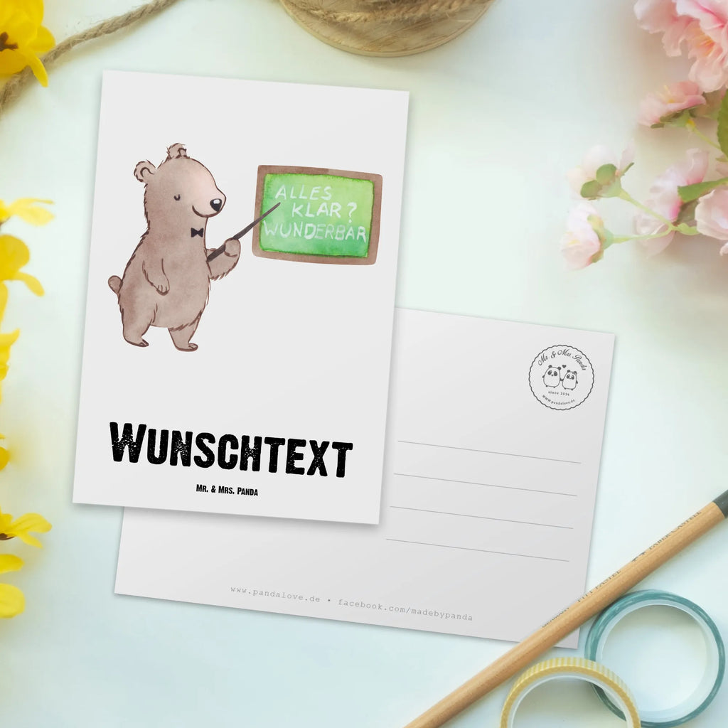 Personalisierte Postkarte Deutschlehrer mit Herz Postkarte mit Namen, Postkarte bedrucken, Postkarte mit Wunschtext, Postkarte personalisierbar, Geschenkkarte mit Namen, Grußkarte mit Namen, Karte mit Namen, Einladung mit Namen, Ansichtskarte mit Namen, Geschenkkarte mit Wunschtext, Grußkarte mit Wunschtext, Karte mit Wunschtext, Einladung mit Wunschtext, Ansichtskarte mit Wunschtext, Beruf, Ausbildung, Jubiläum, Abschied, Rente, Kollege, Kollegin, Geschenk, Schenken, Arbeitskollege, Mitarbeiter, Firma, Danke, Dankeschön, Deutschlehrer, Deutschunterricht, Schule, Grundschule