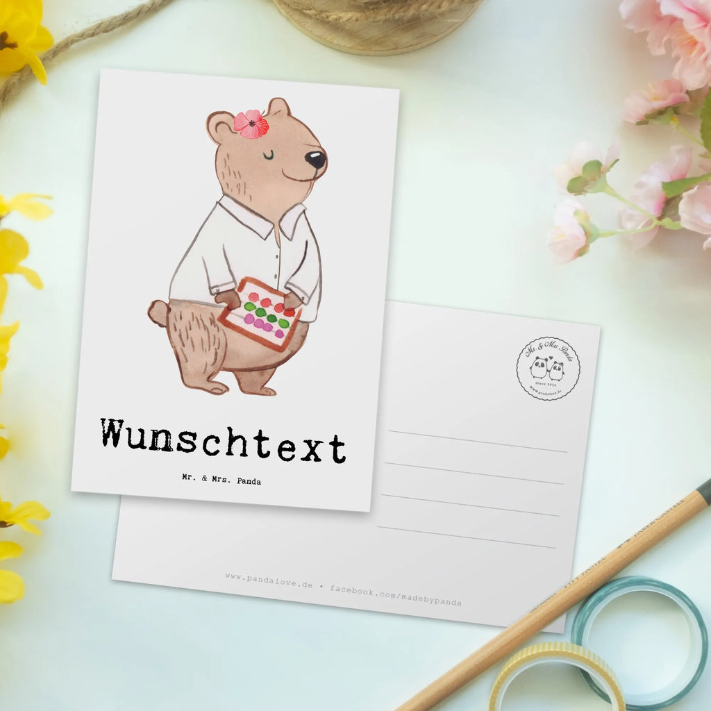 Personalisierte Postkarte Bankfachfrau mit Herz Postkarte mit Namen, Postkarte bedrucken, Postkarte mit Wunschtext, Postkarte personalisierbar, Geschenkkarte mit Namen, Grußkarte mit Namen, Karte mit Namen, Einladung mit Namen, Ansichtskarte mit Namen, Geschenkkarte mit Wunschtext, Grußkarte mit Wunschtext, Karte mit Wunschtext, Einladung mit Wunschtext, Ansichtskarte mit Wunschtext, Beruf, Ausbildung, Jubiläum, Abschied, Rente, Kollege, Kollegin, Geschenk, Schenken, Arbeitskollege, Mitarbeiter, Firma, Danke, Dankeschön, Bankfachfrau, Bankangestellte, Bänkerin, Bankberaterin