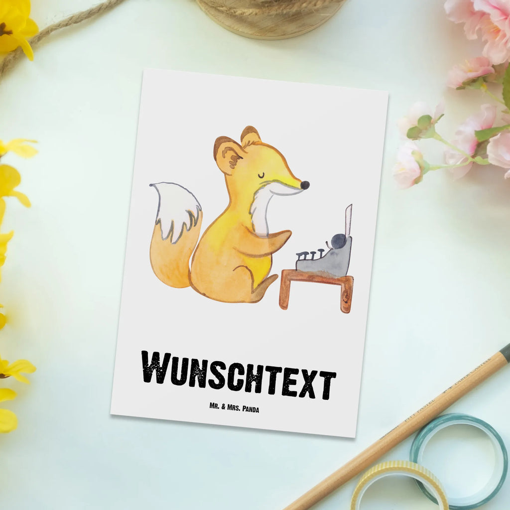 Personalisierte Postkarte Schriftsteller mit Herz Postkarte mit Namen, Postkarte bedrucken, Postkarte mit Wunschtext, Postkarte personalisierbar, Geschenkkarte mit Namen, Grußkarte mit Namen, Karte mit Namen, Einladung mit Namen, Ansichtskarte mit Namen, Geschenkkarte mit Wunschtext, Grußkarte mit Wunschtext, Karte mit Wunschtext, Einladung mit Wunschtext, Ansichtskarte mit Wunschtext, Beruf, Ausbildung, Jubiläum, Abschied, Rente, Kollege, Kollegin, Geschenk, Schenken, Arbeitskollege, Mitarbeiter, Firma, Danke, Dankeschön, Autor, Buchveröffentlichung, Schriftsteller, Verlag, Geschichtenschreiber, Hobbyautor