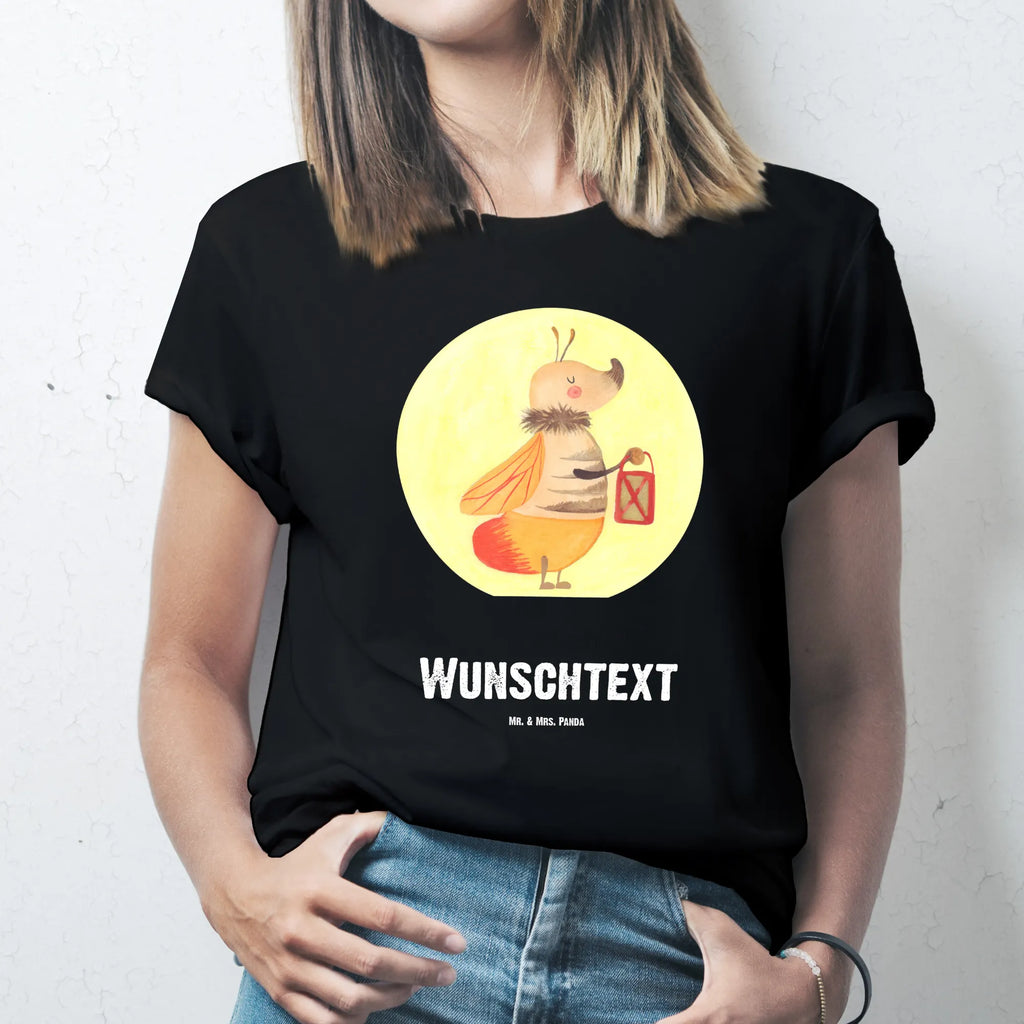 Personalisiertes T-Shirt Glühwürmchen T-Shirt Personalisiert, T-Shirt mit Namen, T-Shirt mit Aufruck, Männer, Frauen, Wunschtext, Bedrucken, Tiermotive, Gute Laune, lustige Sprüche, Tiere, Glühwürmchen, Glühwurm, Falter, Liebe, Leuchten, magisch, Liebesbeweis, Lieblingsmensch, Verlobung, Heiratsantrag, Jahrestag, Liebesspruch