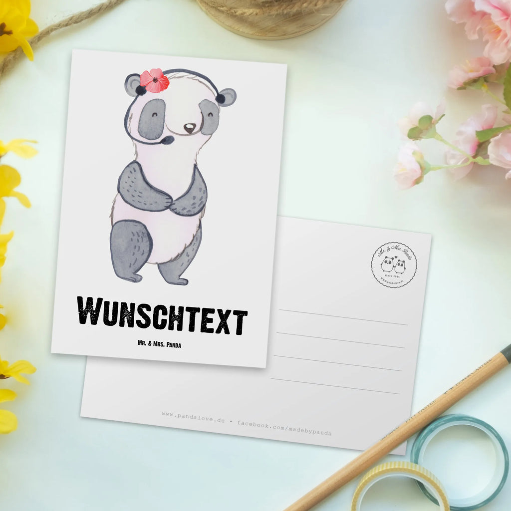 Personalisierte Postkarte Kundendienstmitarbeiterin mit Herz Postkarte mit Namen, Postkarte bedrucken, Postkarte mit Wunschtext, Postkarte personalisierbar, Geschenkkarte mit Namen, Grußkarte mit Namen, Karte mit Namen, Einladung mit Namen, Ansichtskarte mit Namen, Geschenkkarte mit Wunschtext, Grußkarte mit Wunschtext, Karte mit Wunschtext, Einladung mit Wunschtext, Ansichtskarte mit Wunschtext, Beruf, Ausbildung, Jubiläum, Abschied, Rente, Kollege, Kollegin, Geschenk, Schenken, Arbeitskollege, Mitarbeiter, Firma, Danke, Dankeschön, Kundendienstmitarbeiterin, Callcenteragentin, customer service, backoffice mitarbeiter