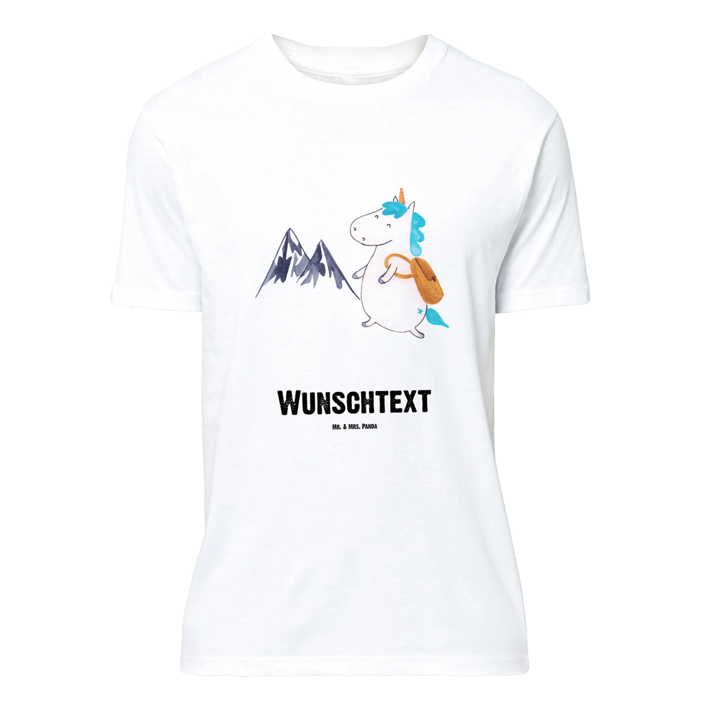 Personalisiertes T-Shirt Einhorn Bergsteiger T-Shirt Personalisiert, T-Shirt mit Namen, T-Shirt mit Aufruck, Männer, Frauen, Wunschtext, Bedrucken, Einhorn, Einhörner, Einhorn Deko, Pegasus, Unicorn, Bergsteiger, Abenteuer, Berge, Abenteurer, Weltenbummler, Weltreise, Reisen, Urlaub, Entdecker