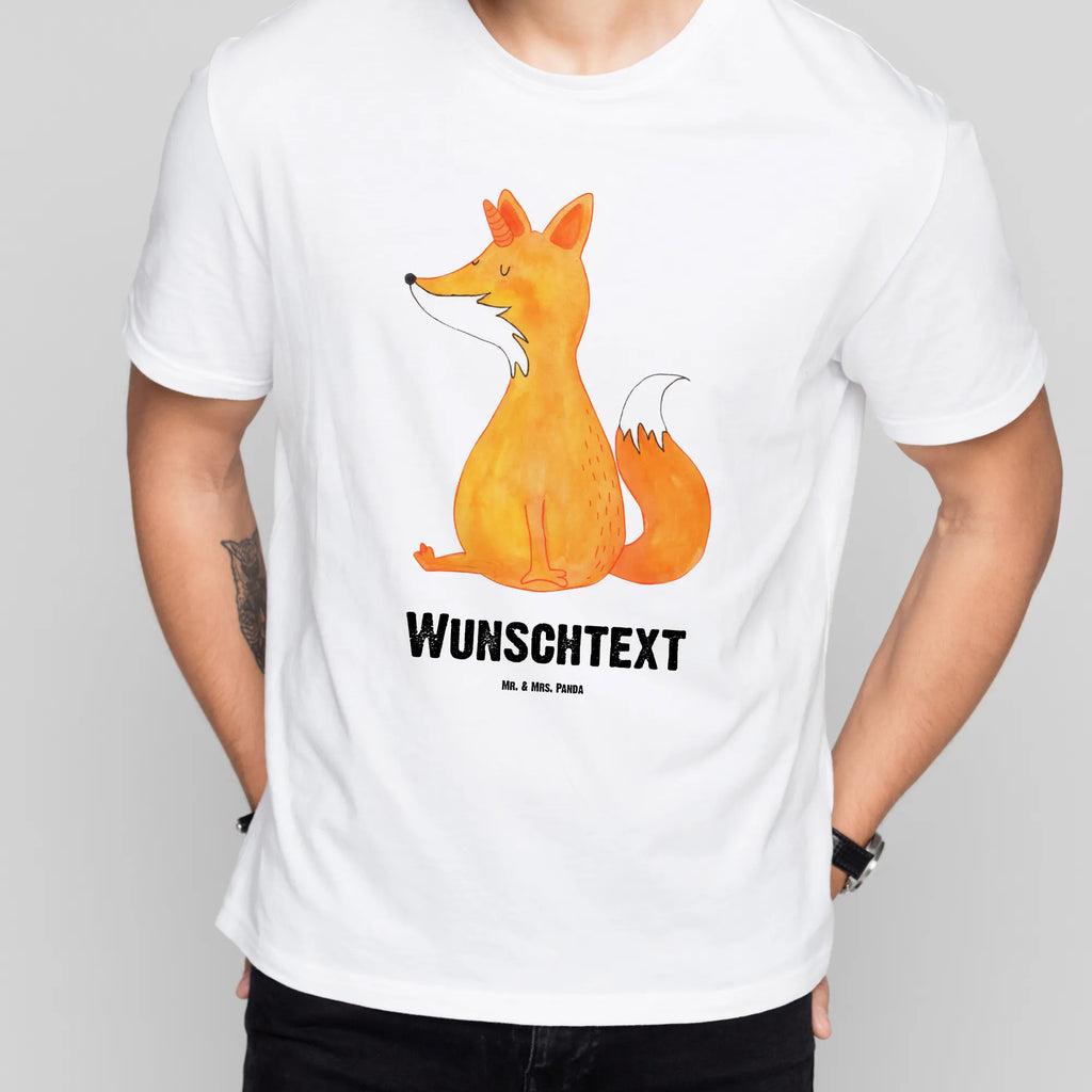 Personalisiertes T-Shirt Fuchshörnchen T-Shirt Personalisiert, T-Shirt mit Namen, T-Shirt mit Aufruck, Männer, Frauen, Wunschtext, Bedrucken, Einhorn, Einhörner, Einhorn Deko, Pegasus, Unicorn, Fuchs, Unicorns, Fuchshörnchen, Fuchshorn, Foxycorn, Füchse