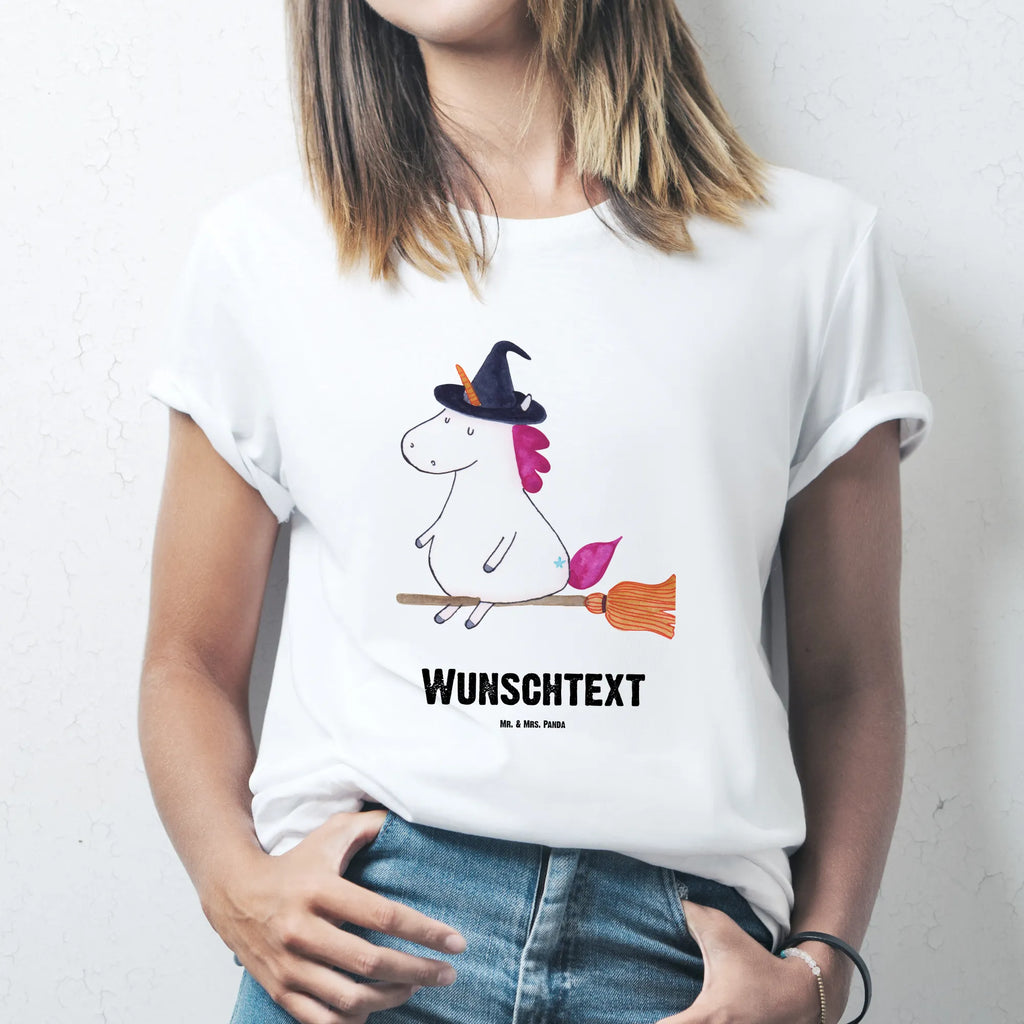 Personalisiertes T-Shirt Einhorn Hexe T-Shirt Personalisiert, T-Shirt mit Namen, T-Shirt mit Aufruck, Männer, Frauen, Wunschtext, Bedrucken, Einhorn, Einhörner, Einhorn Deko, Pegasus, Unicorn, Frau, Ehefrau, Hexe, Teufel, Engel, Verrückte, Freundin, Leben, Zicke