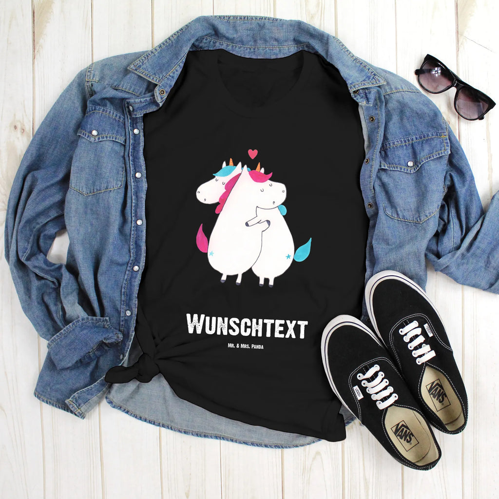 Personalisiertes T-Shirt Einhorn Mitteilung T-Shirt Personalisiert, T-Shirt mit Namen, T-Shirt mit Aufruck, Männer, Frauen, Wunschtext, Bedrucken, Einhorn, Einhörner, Einhorn Deko, Unicorn, Valentinstag, Valentine, Liebe, Geschenk, Partner, Ehe, lustig, witzig, Spruch