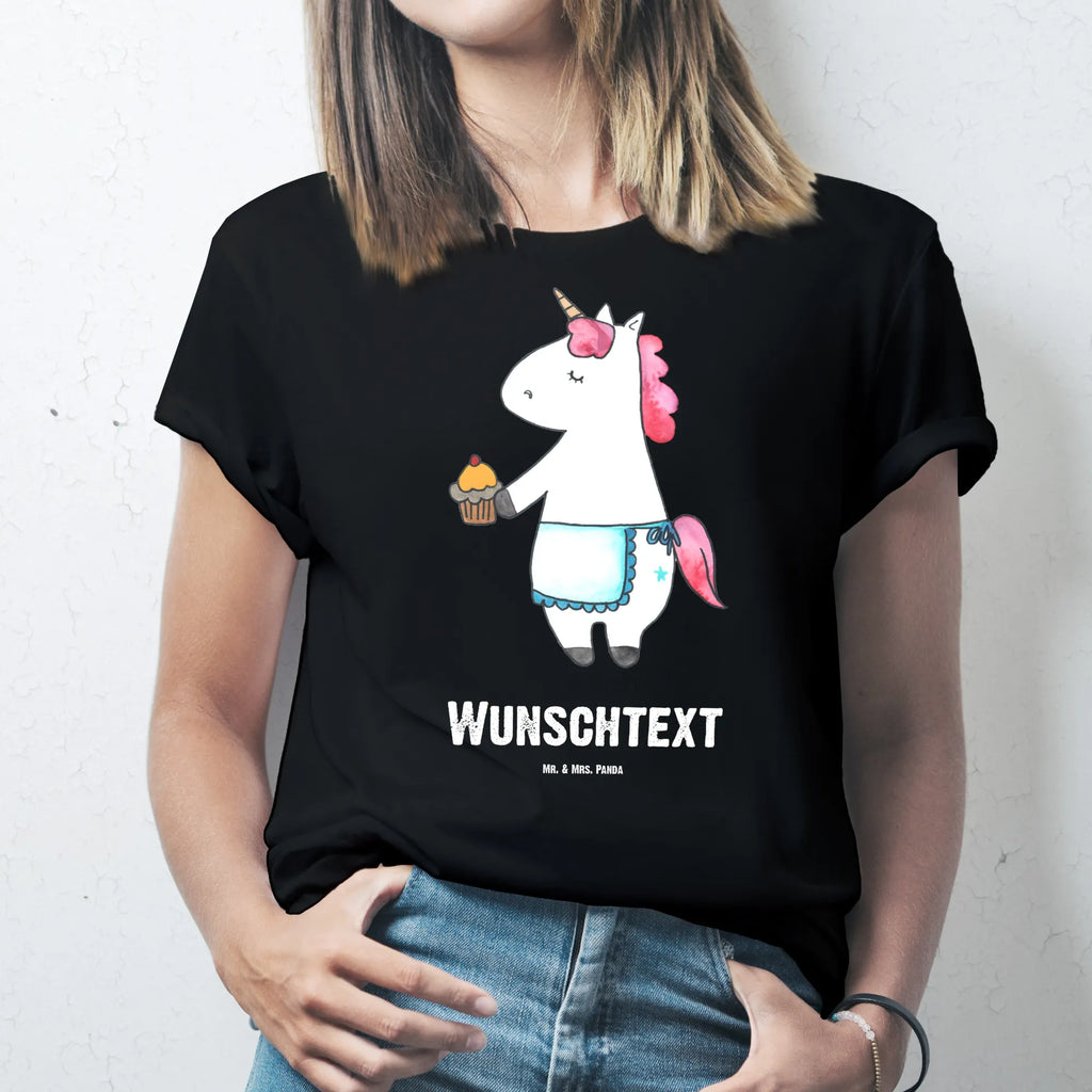 Personalisiertes T-Shirt Einhorn Muffin T-Shirt Personalisiert, T-Shirt mit Namen, T-Shirt mit Aufruck, Männer, Frauen, Wunschtext, Bedrucken, Einhorn, Einhörner, Einhorn Deko, Unicorn, Geburtstag, Backen, Muffin, Kekse, Geburtstagsgrüße, Glückwünsche, Liebesgrüße, Grüße