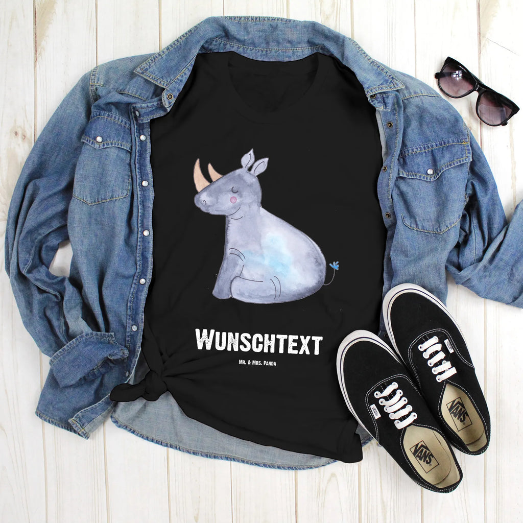 Personalisiertes T-Shirt Einhorn Nashorn T-Shirt Personalisiert, T-Shirt mit Namen, T-Shirt mit Aufruck, Männer, Frauen, Wunschtext, Bedrucken, Einhorn, Einhörner, Einhorn Deko, Pegasus, Unicorn, Regenbogen, witzig, lustig, Zoo, Glitzer, Einhornpower, Erwachsenwerden, Nashorn, Nashörner