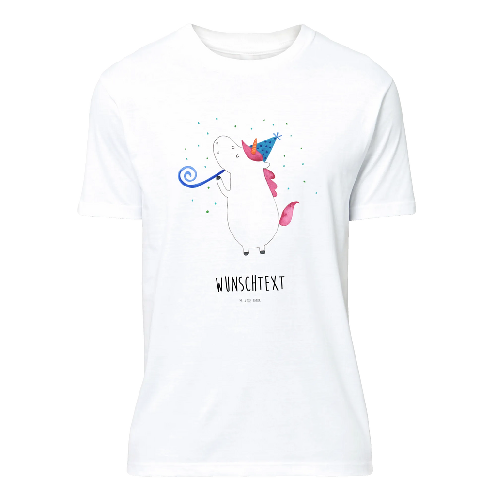 Personalisiertes T-Shirt Einhorn Party T-Shirt Personalisiert, T-Shirt mit Namen, T-Shirt mit Aufruck, Männer, Frauen, Wunschtext, Bedrucken, Einhorn, Einhörner, Einhorn Deko, Unicorn, Glitzer, Konfetti, Party, Geburtstag, Feier, Fest, Alkohol, Disco, Club