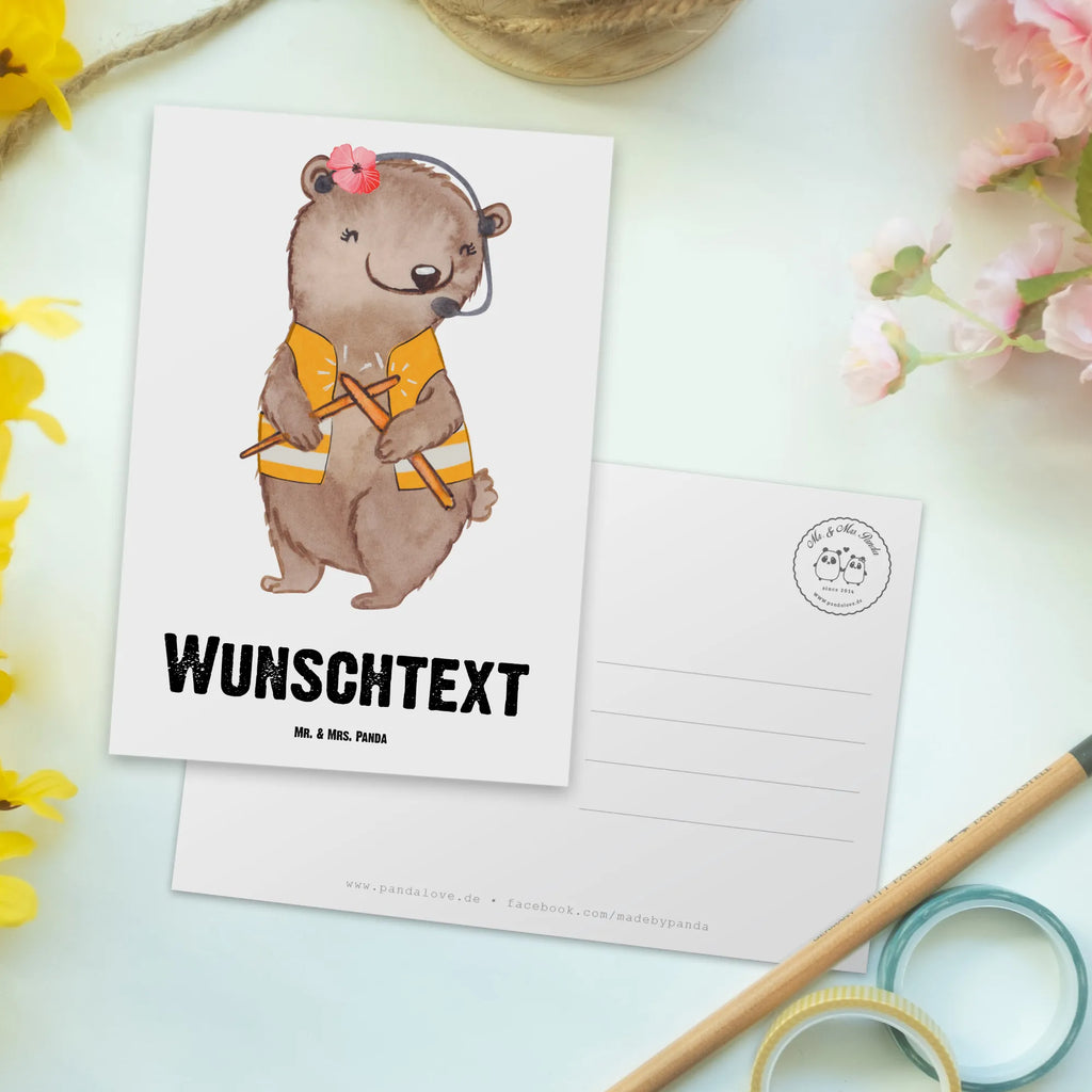 Personalisierte Postkarte Flugbegleiterin mit Herz Postkarte mit Namen, Postkarte bedrucken, Postkarte mit Wunschtext, Postkarte personalisierbar, Geschenkkarte mit Namen, Grußkarte mit Namen, Karte mit Namen, Einladung mit Namen, Ansichtskarte mit Namen, Geschenkkarte mit Wunschtext, Grußkarte mit Wunschtext, Karte mit Wunschtext, Einladung mit Wunschtext, Ansichtskarte mit Wunschtext, Beruf, Ausbildung, Jubiläum, Abschied, Rente, Kollege, Kollegin, Geschenk, Schenken, Arbeitskollege, Mitarbeiter, Firma, Danke, Dankeschön, Flugbegleiterin, Stewardess, Flugstewardess, Flight-Attendant