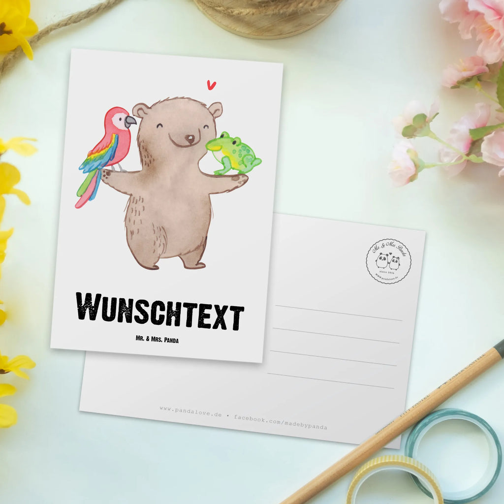 Personalisierte Postkarte Tierpfleger mit Herz Postkarte mit Namen, Postkarte bedrucken, Postkarte mit Wunschtext, Postkarte personalisierbar, Geschenkkarte mit Namen, Grußkarte mit Namen, Karte mit Namen, Einladung mit Namen, Ansichtskarte mit Namen, Geschenkkarte mit Wunschtext, Grußkarte mit Wunschtext, Karte mit Wunschtext, Einladung mit Wunschtext, Ansichtskarte mit Wunschtext, Beruf, Ausbildung, Jubiläum, Abschied, Rente, Kollege, Kollegin, Geschenk, Schenken, Arbeitskollege, Mitarbeiter, Firma, Danke, Dankeschön