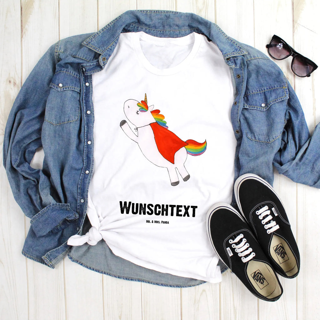 Personalisiertes T-Shirt Einhorn Super T-Shirt Personalisiert, T-Shirt mit Namen, T-Shirt mit Aufruck, Männer, Frauen, Wunschtext, Bedrucken, Einhorn, Einhörner, Einhorn Deko, Unicorn, Traummann, Superheld, Held, Freundin, Geschenk, Girl, Mädchen