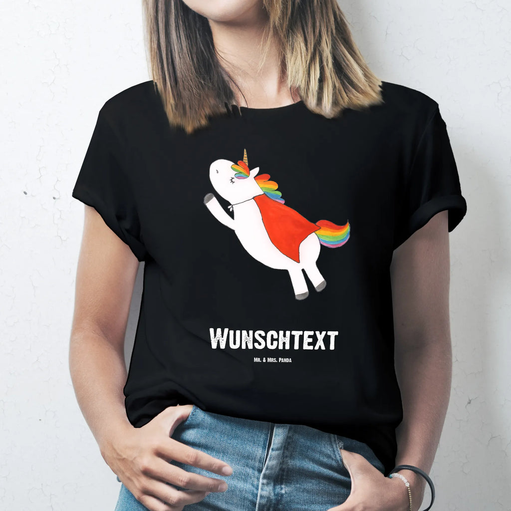 Personalisiertes T-Shirt Einhorn Super T-Shirt Personalisiert, T-Shirt mit Namen, T-Shirt mit Aufruck, Männer, Frauen, Wunschtext, Bedrucken, Einhorn, Einhörner, Einhorn Deko, Unicorn, Traummann, Superheld, Held, Freundin, Geschenk, Girl, Mädchen