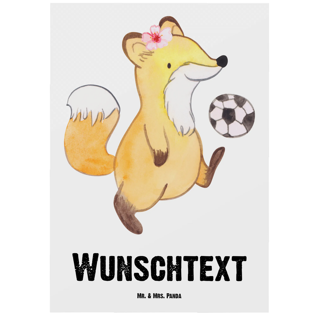 Personalisierte Postkarte Fußballerin mit Herz Postkarte mit Namen, Postkarte bedrucken, Postkarte mit Wunschtext, Postkarte personalisierbar, Geschenkkarte mit Namen, Grußkarte mit Namen, Karte mit Namen, Einladung mit Namen, Ansichtskarte mit Namen, Geschenkkarte mit Wunschtext, Grußkarte mit Wunschtext, Karte mit Wunschtext, Einladung mit Wunschtext, Ansichtskarte mit Wunschtext, Beruf, Ausbildung, Jubiläum, Abschied, Rente, Kollege, Kollegin, Geschenk, Schenken, Arbeitskollege, Mitarbeiter, Firma, Danke, Dankeschön, Fußballerin, Fußballspielerin, Profi Fußballerin, Fußballspiel, Glücksbringer