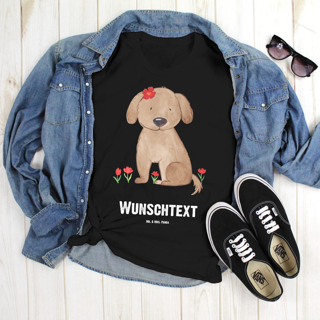 Personalisiertes T-Shirt Hund Hundedame T-Shirt Personalisiert, T-Shirt mit Namen, T-Shirt mit Aufruck, Männer, Frauen, Wunschtext, Bedrucken, Hund, Hundemotiv, Haustier, Hunderasse, Tierliebhaber, Hundebesitzer, Sprüche, Hunde, Hundeliebe, Hundeglück, Liebe, Frauchen