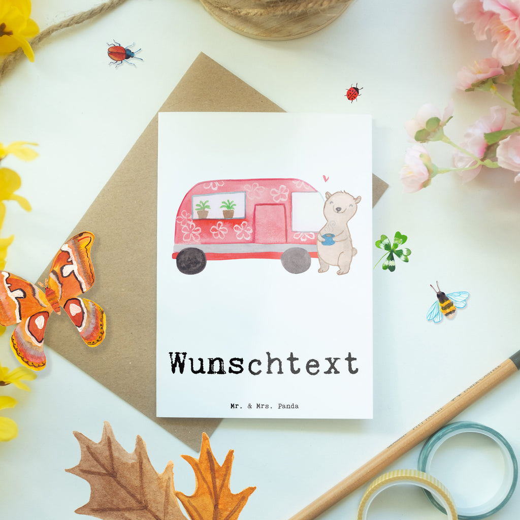 Personalisierte Grußkarte Bär Camper Personalisierte Grußkarte, Personalisiertere Klappkarte, Personalisierte Einladungskarte, Personalisierte Glückwunschkarte, Personalisierte Hochzeitskarte, Personalisierte Geburtstagskarte, Grußkarte mit Namen, Grußkarte selber drucken, Grußkarte selbst gestalten, Grußkarte mit persönlichen Nachrichten, Grußkarte als Geldgeschenk, Grußkarten personalisiert, Personalisierte Karte, Geschenk, Sport, Sportart, Hobby, Schenken, Danke, Dankeschön, Auszeichnung, Gewinn, Sportler, Camper, Campen, Zelten, Campingplatz, Wohnmobil, Roadtrip, Urlaub