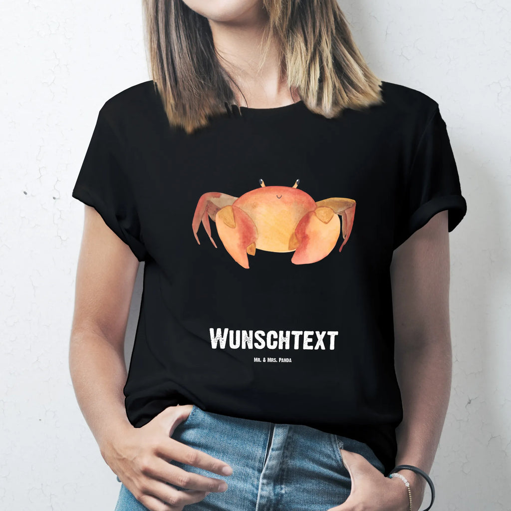 Personalisiertes T-Shirt Sternzeichen Krebs T-Shirt Personalisiert, T-Shirt mit Namen, T-Shirt mit Aufruck, Männer, Frauen, Tierkreiszeichen, Sternzeichen, Horoskop, Astrologie, Aszendent, Krebse, Krebs Geschenk, Krebs Sternzeichen, Geschenk Juni, Geschenk Juli, Geburtstag Juni, Geburtstag Juli, Krabbe, Meerestier, Geschenk Meer