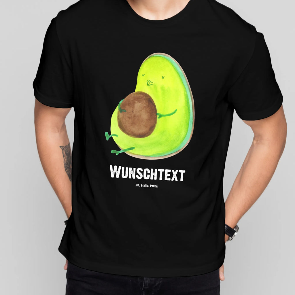 Personalisiertes T-Shirt Avocado pfeift T-Shirt Personalisiert, T-Shirt mit Namen, T-Shirt mit Aufruck, Männer, Frauen, Wunschtext, Bedrucken, Avocado, Veggie, Vegan, Gesund, Diät, Abnehmen, Ernährung, dick sein