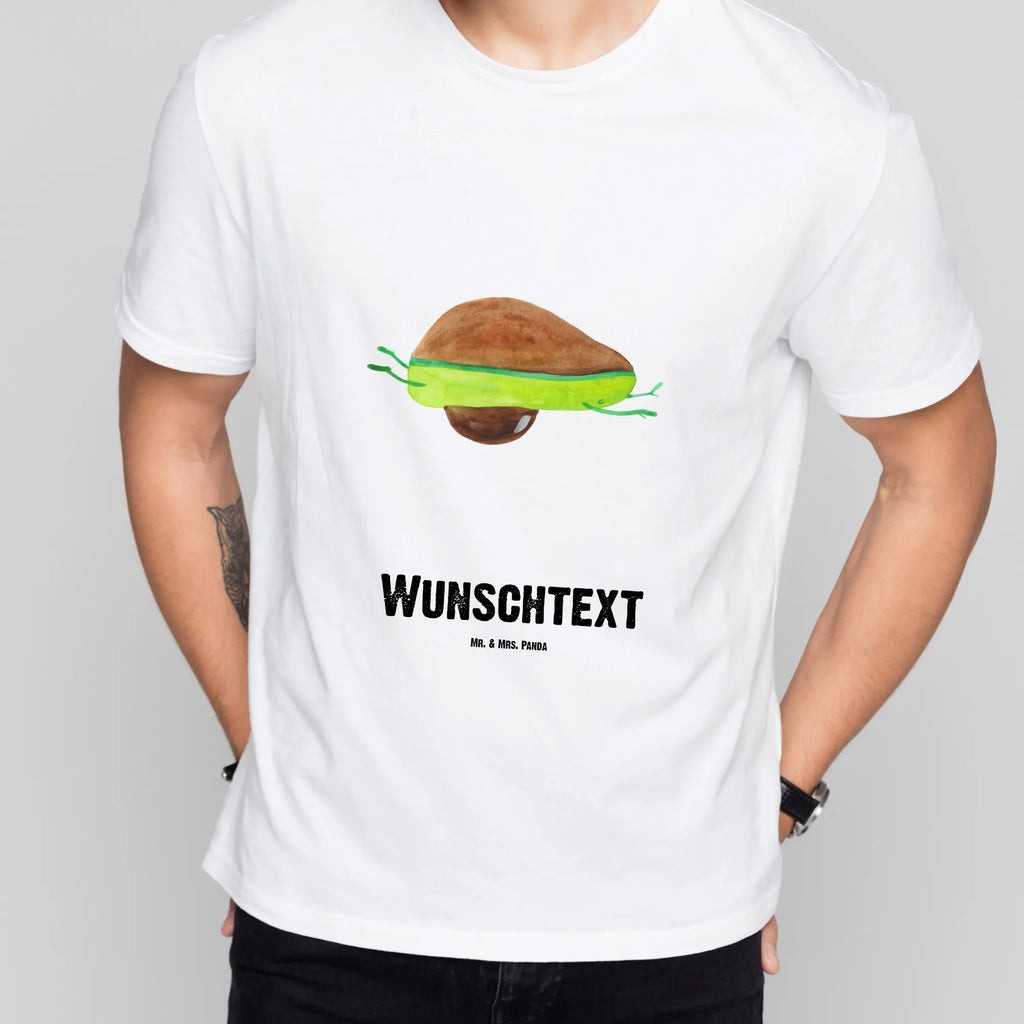 Personalisiertes T-Shirt Avocado Yoga T-Shirt Personalisiert, T-Shirt mit Namen, T-Shirt mit Aufruck, Männer, Frauen, Wunschtext, Bedrucken, Avocado, Veggie, Vegan, Gesund, Avocado Yoga Vegan